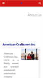 Mobile Screenshot of americancraftsmeninc.com